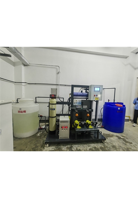 山西医院次氯酸钠发生器安装现场